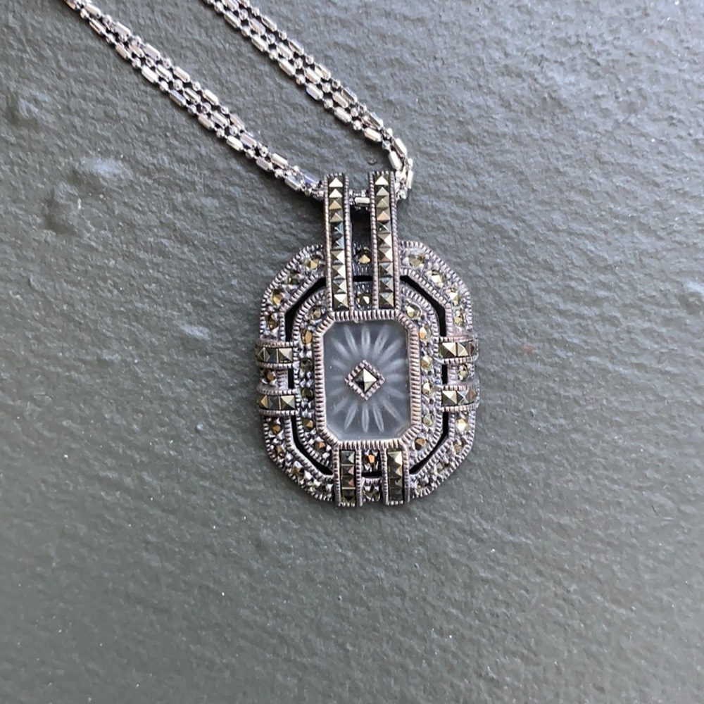 Marcasite necklace